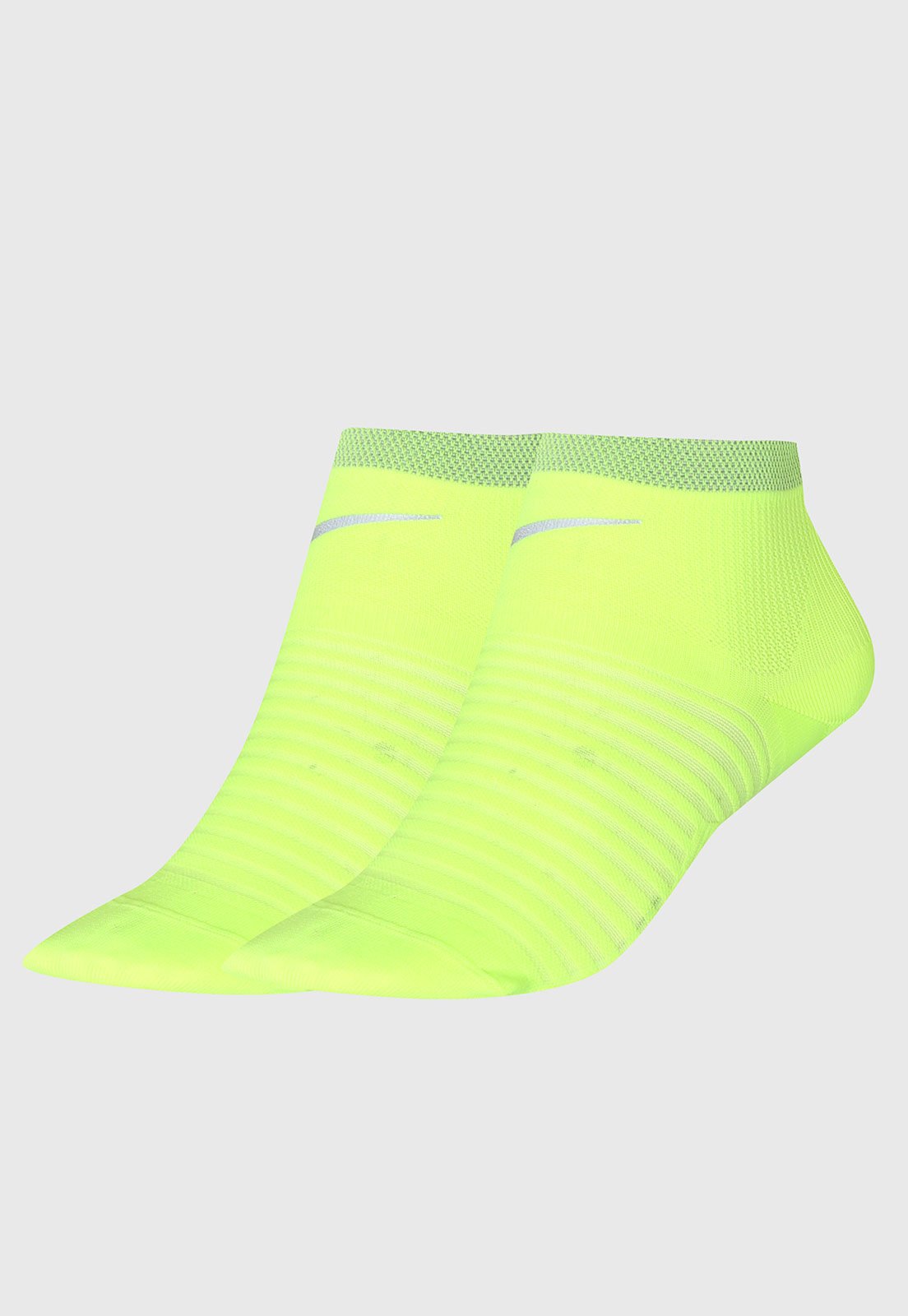 Meia nike hot sale verde limao