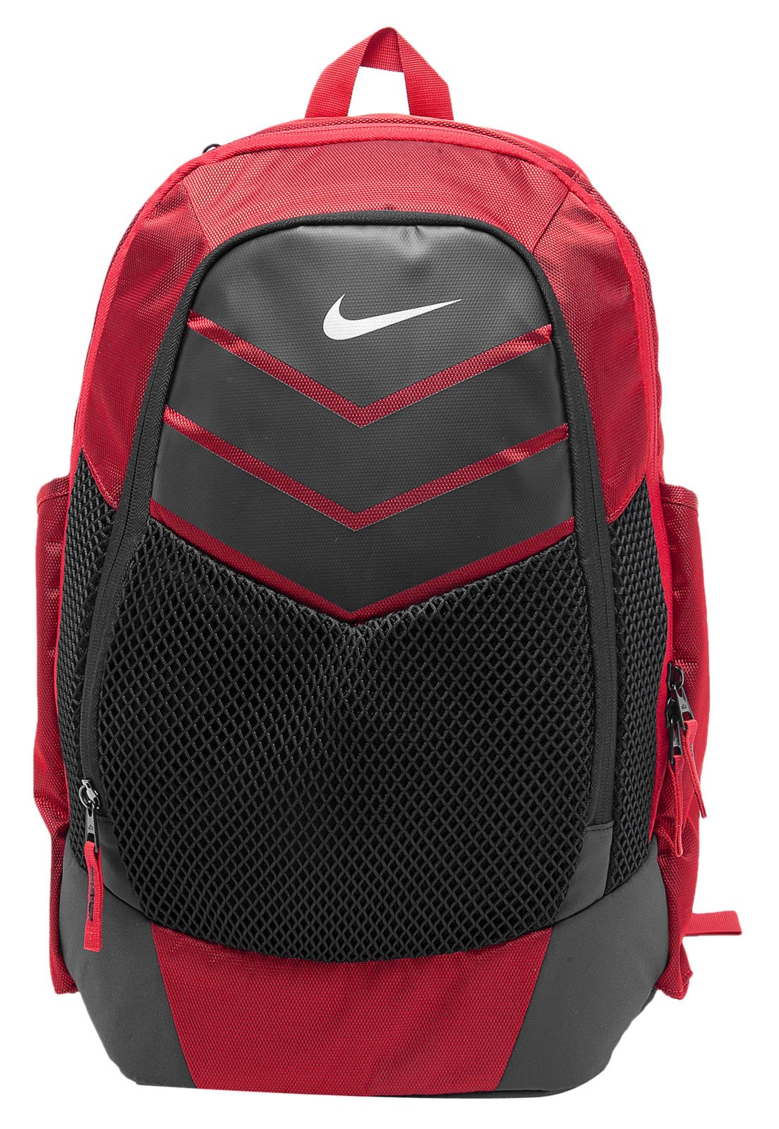 mochila nike vermelha e preta