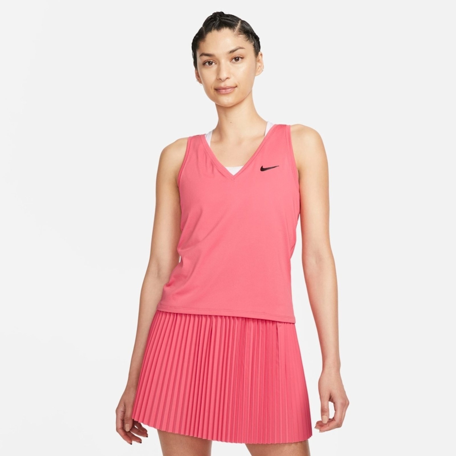 Nike pink hot sale tennis dress