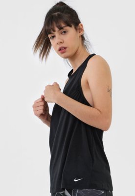 Regata Nike Nk Tank Icn Clsh Bs Preta Menor preço em Regata Nike Nk Tank Icn Clsh Bs Preta