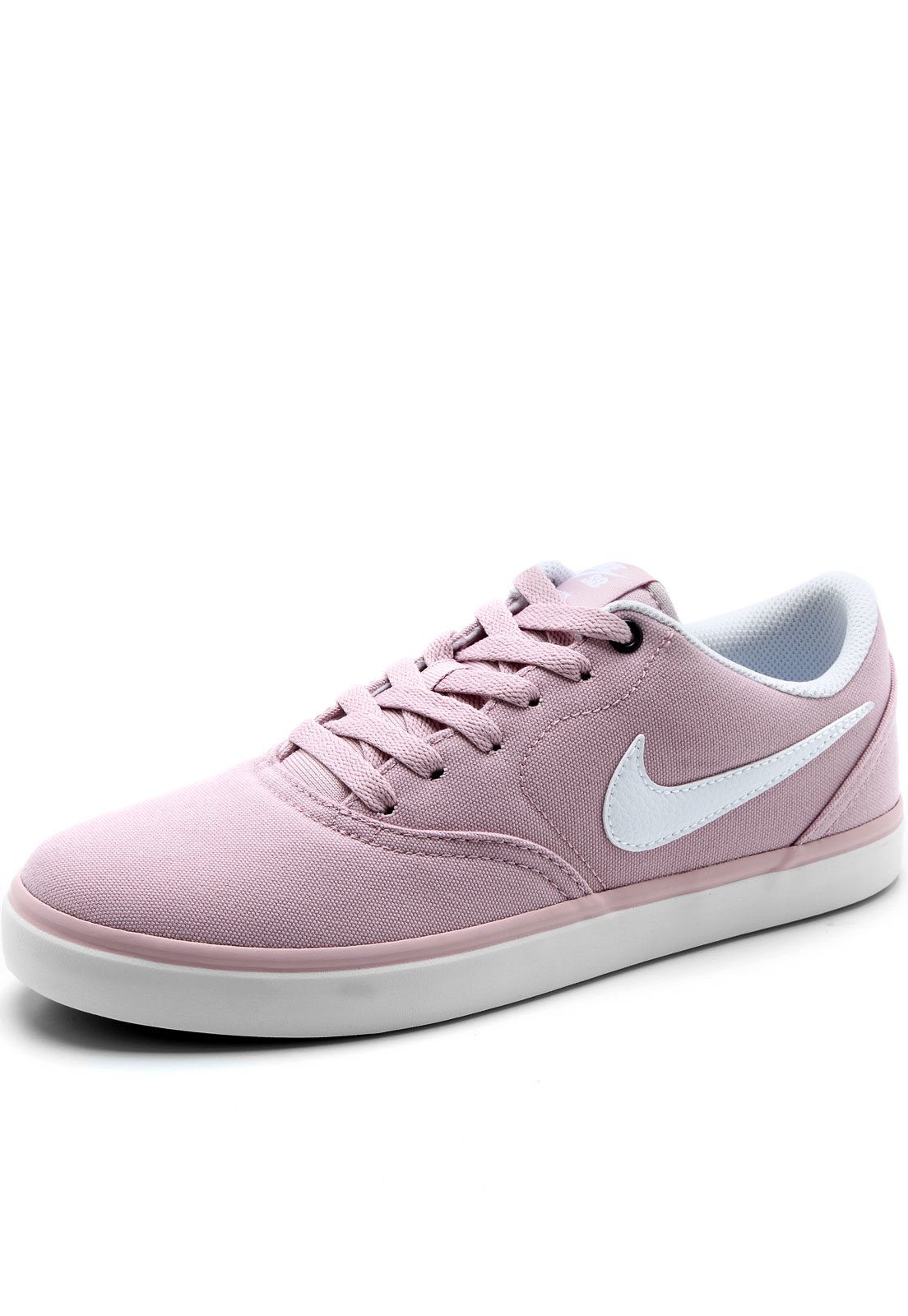 tenis nike rosa com branco