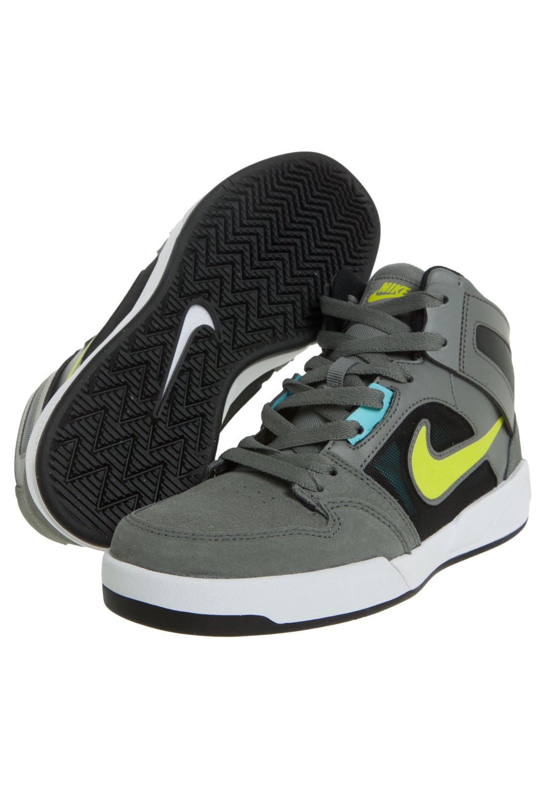 Tênis Nike SB Ruckus High Cinza Compre Agora | Tricae