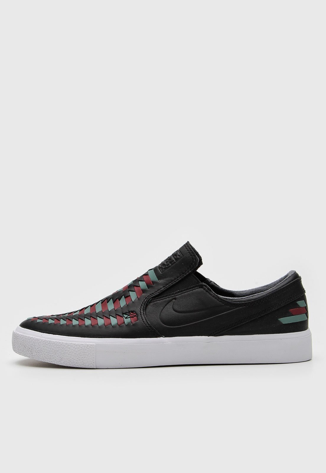 janoski preto com verde