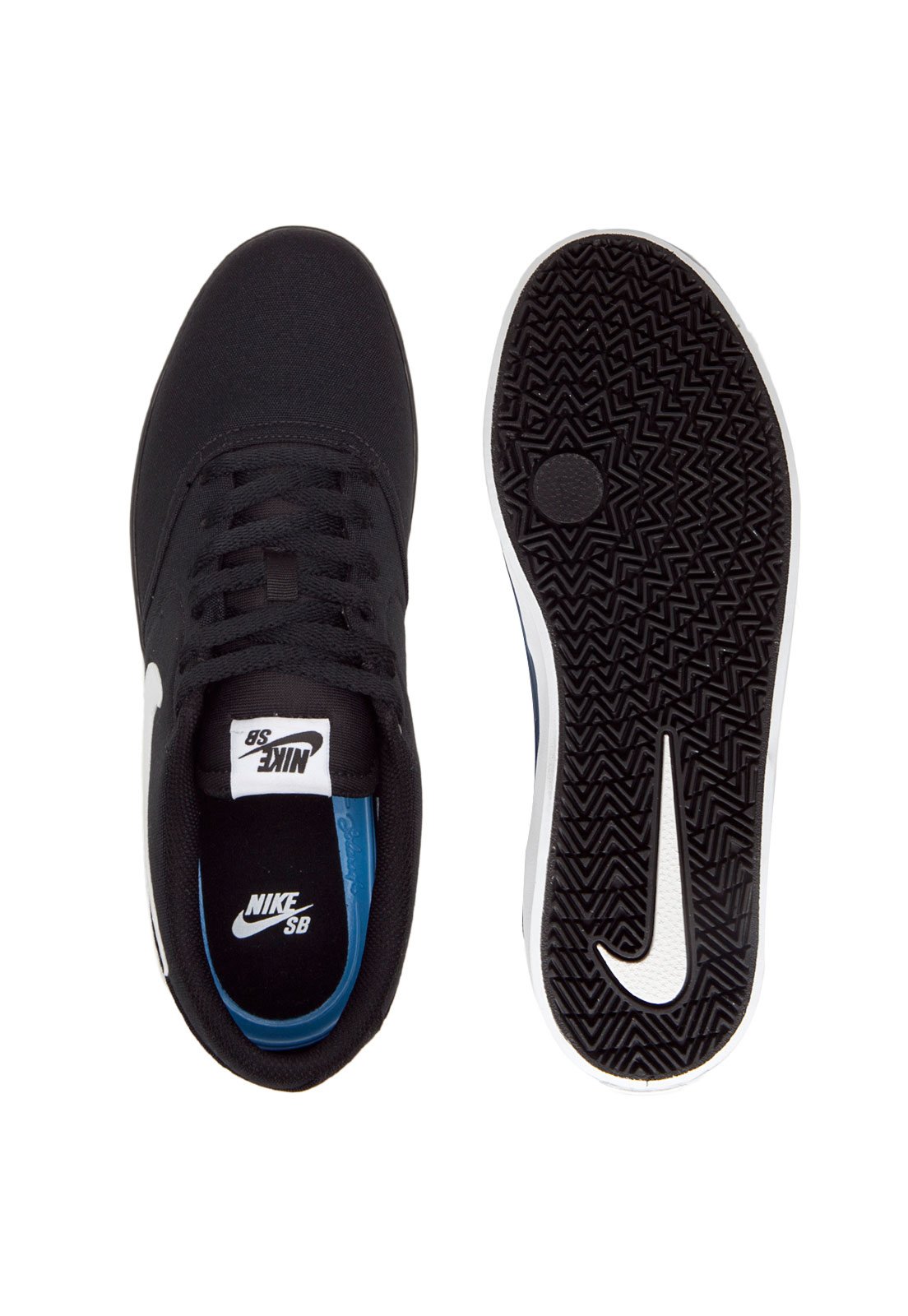 nike sb check solar leather black