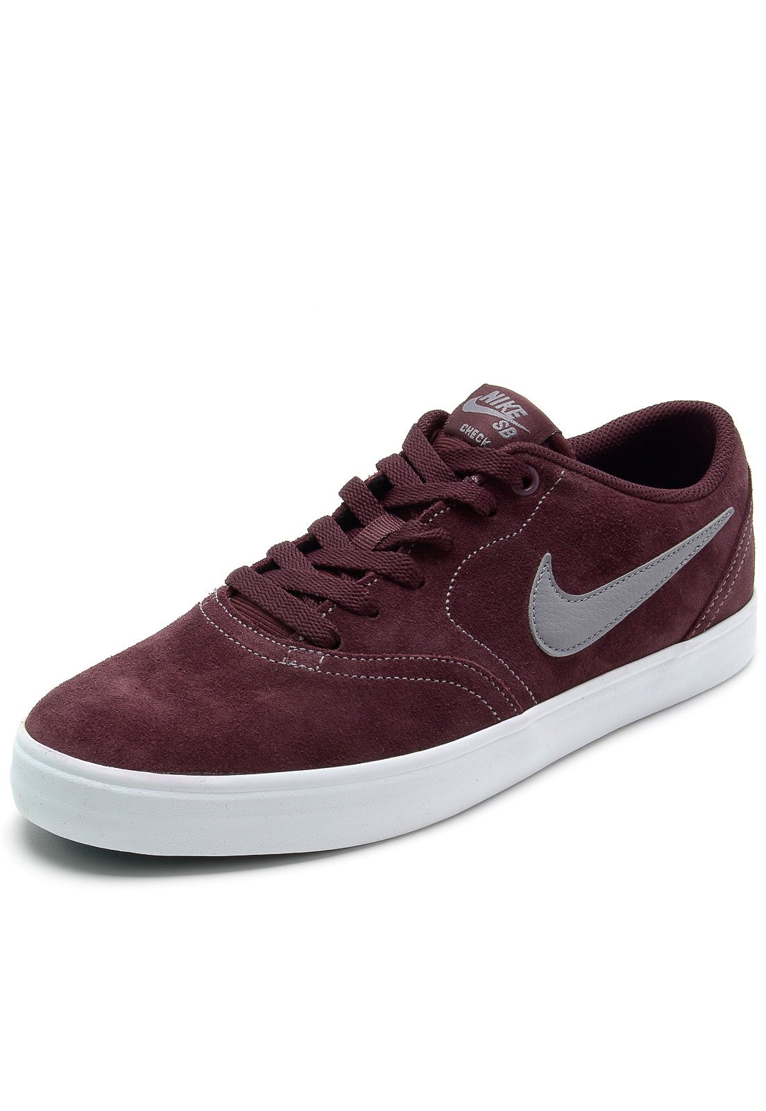 Nike sb sales check solarsoft burgundy