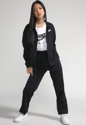 Agasalho Nike Sportswear Nsw Trk Suit Pk Preto Menor preço em Agasalho Nike Sportswear Nsw Trk Suit Pk Preto