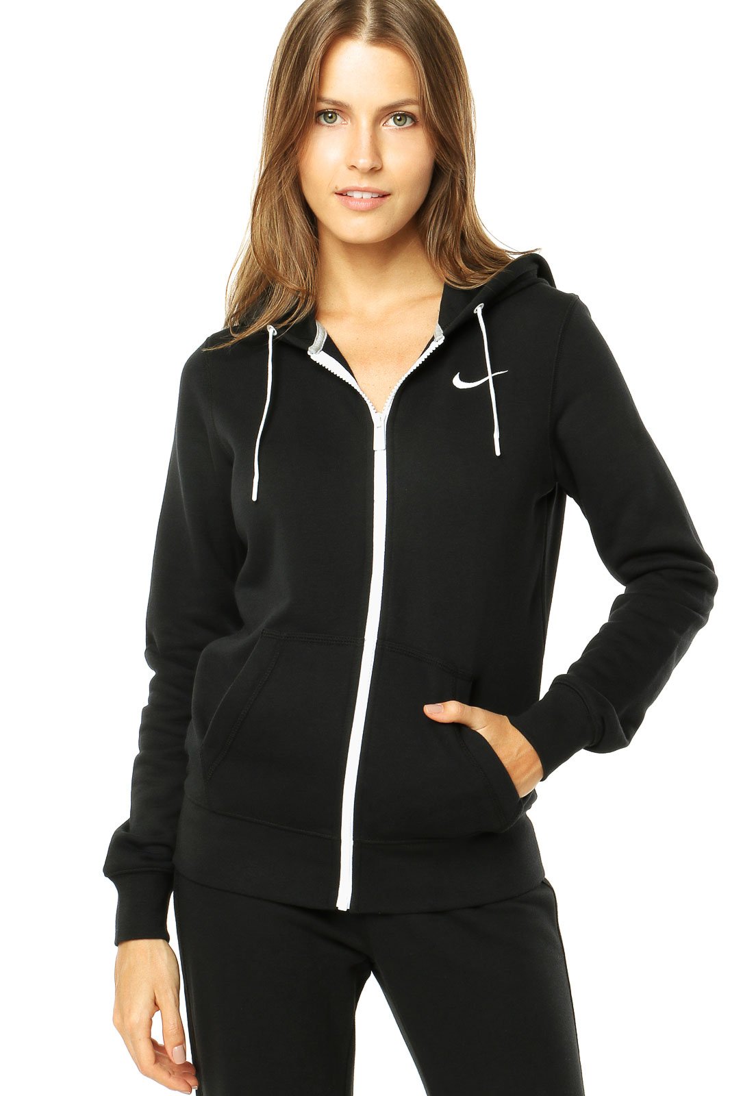 nike club fz hoody swoosh