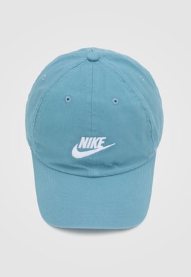 Boné Nike Sportswear H86 Futura Washed Azul Menor preço em Boné Nike Sportswear H86 Futura Washed Azul