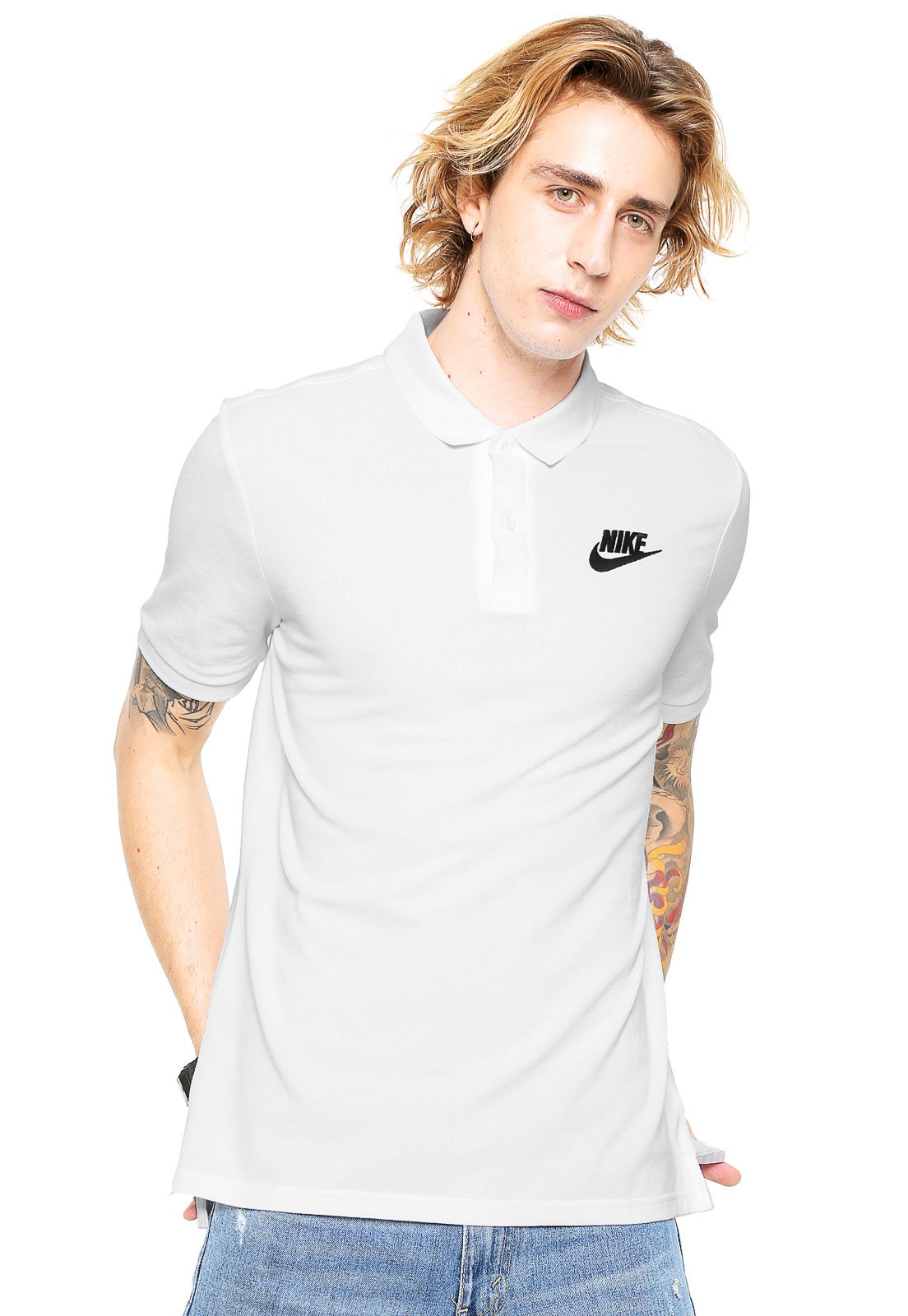 Camisa Polo Nike Matchup Pq Branca - Compre Agora | Dafiti Brasil