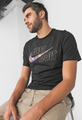 Camiseta Nike Sportswear Asbury Ss Crew Preta - Compre Agora