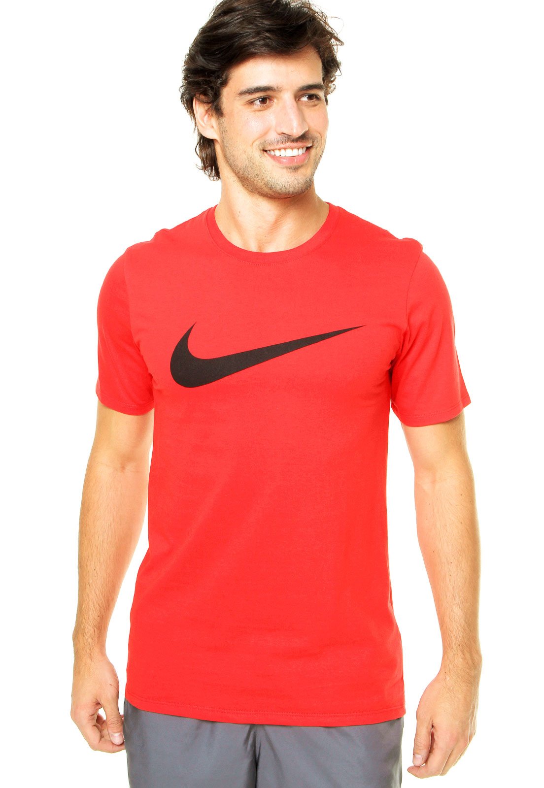 camiseta nike vermelha
