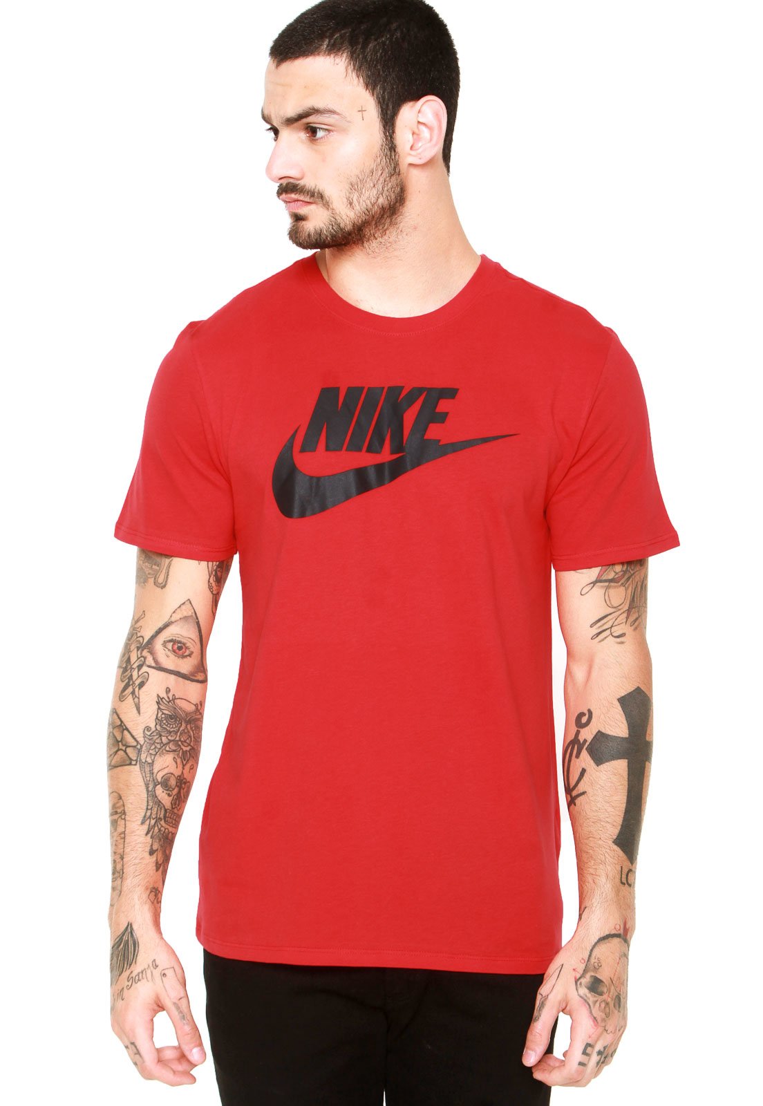 Camiseta Nike Sportswear Icon Futura Vermelha - Compre Agora | Dafiti