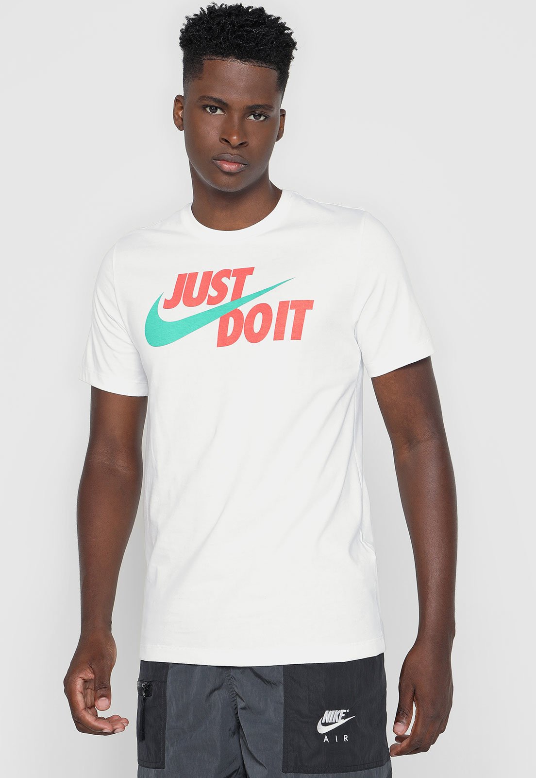 Camiseta Nike Sportswear M Nsw Just do It Preta - Compre Agora