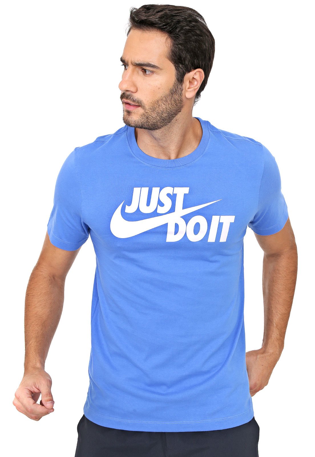 camiseta nike just do it azul