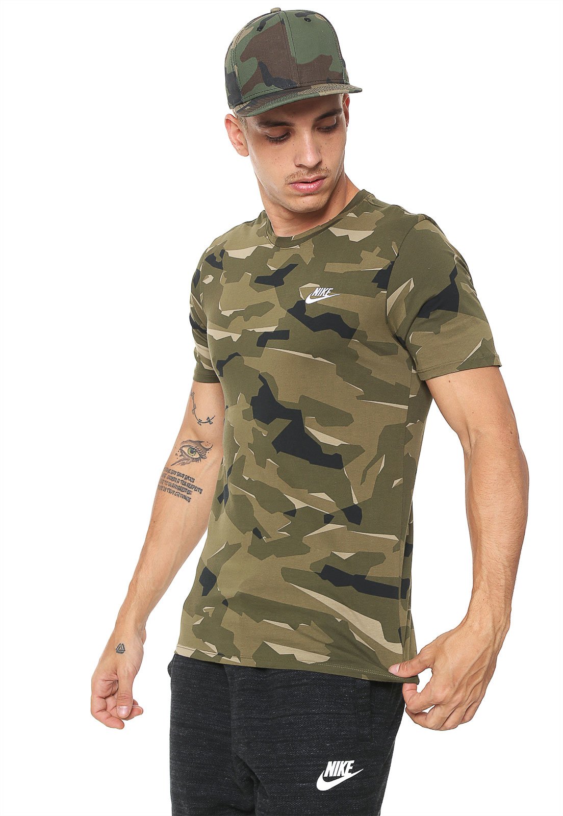 Camiseta Sportswear Militar Verde - Compre Agora | Kanui Brasil