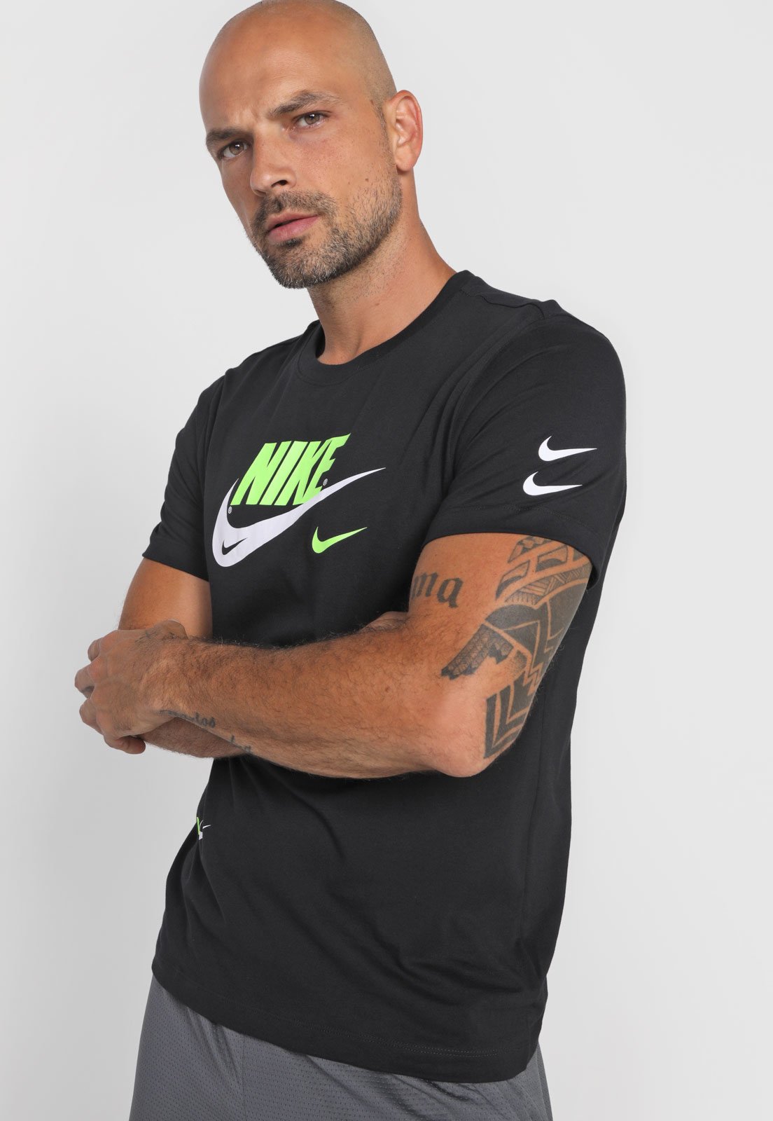 Camiseta Nike Sportswear Nsw Pack 2 Preta - Compre | Brasil