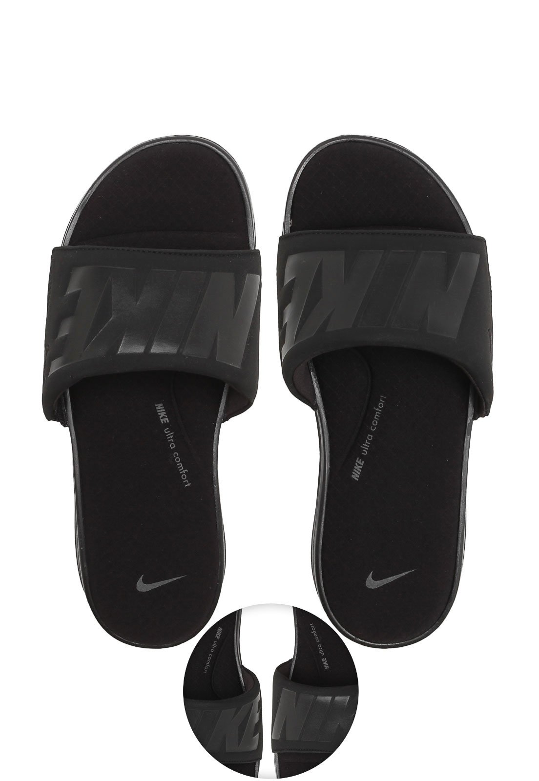 Chinelo Slide Nike Sportswear Ultra Comfort 3 Preto - Compre Agora