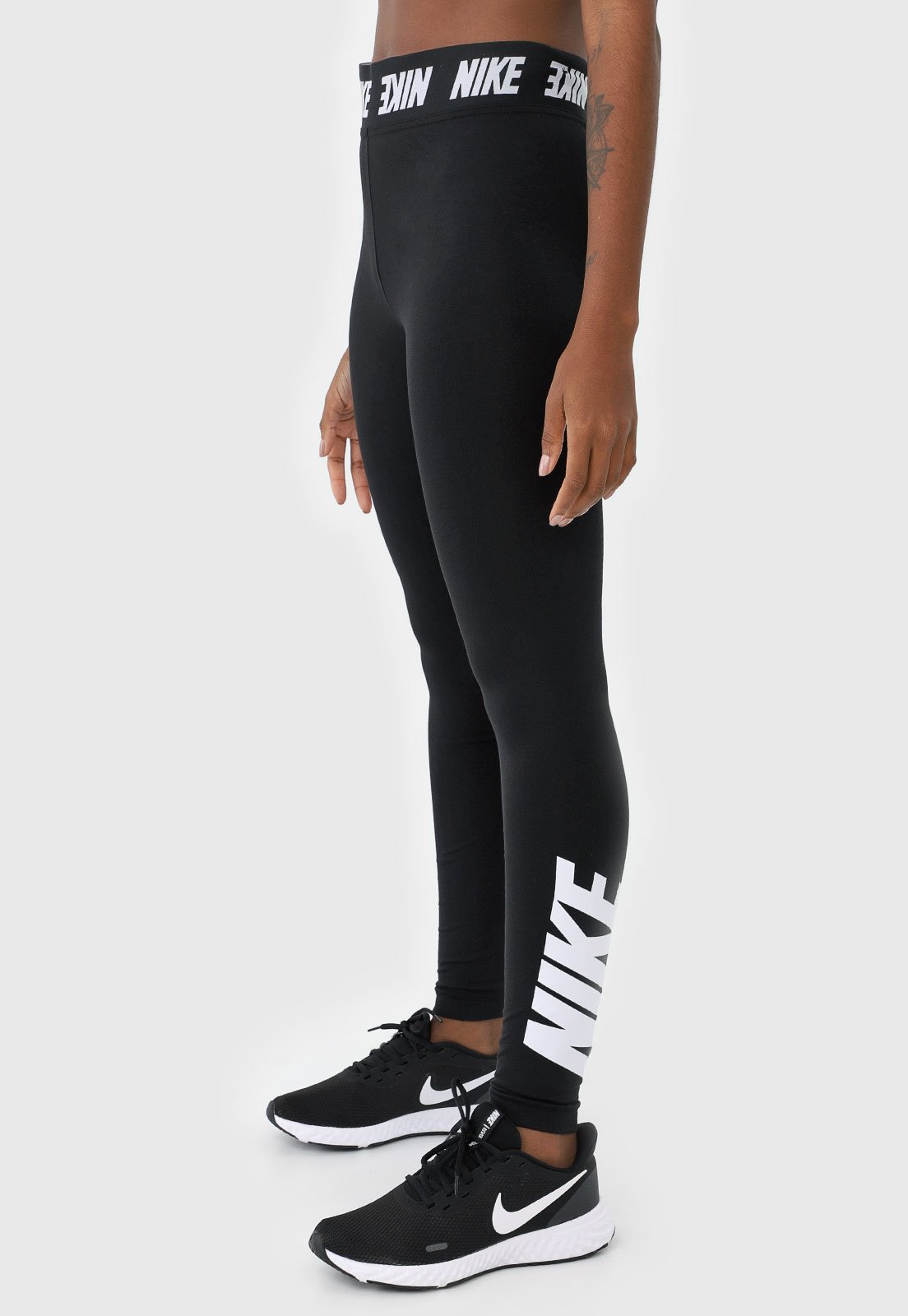 Legging Nike Sportswear W Nsw Lggng Club Hw Preta - Compre Agora