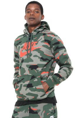 nike m nsw club moletom com capuz po bb gx