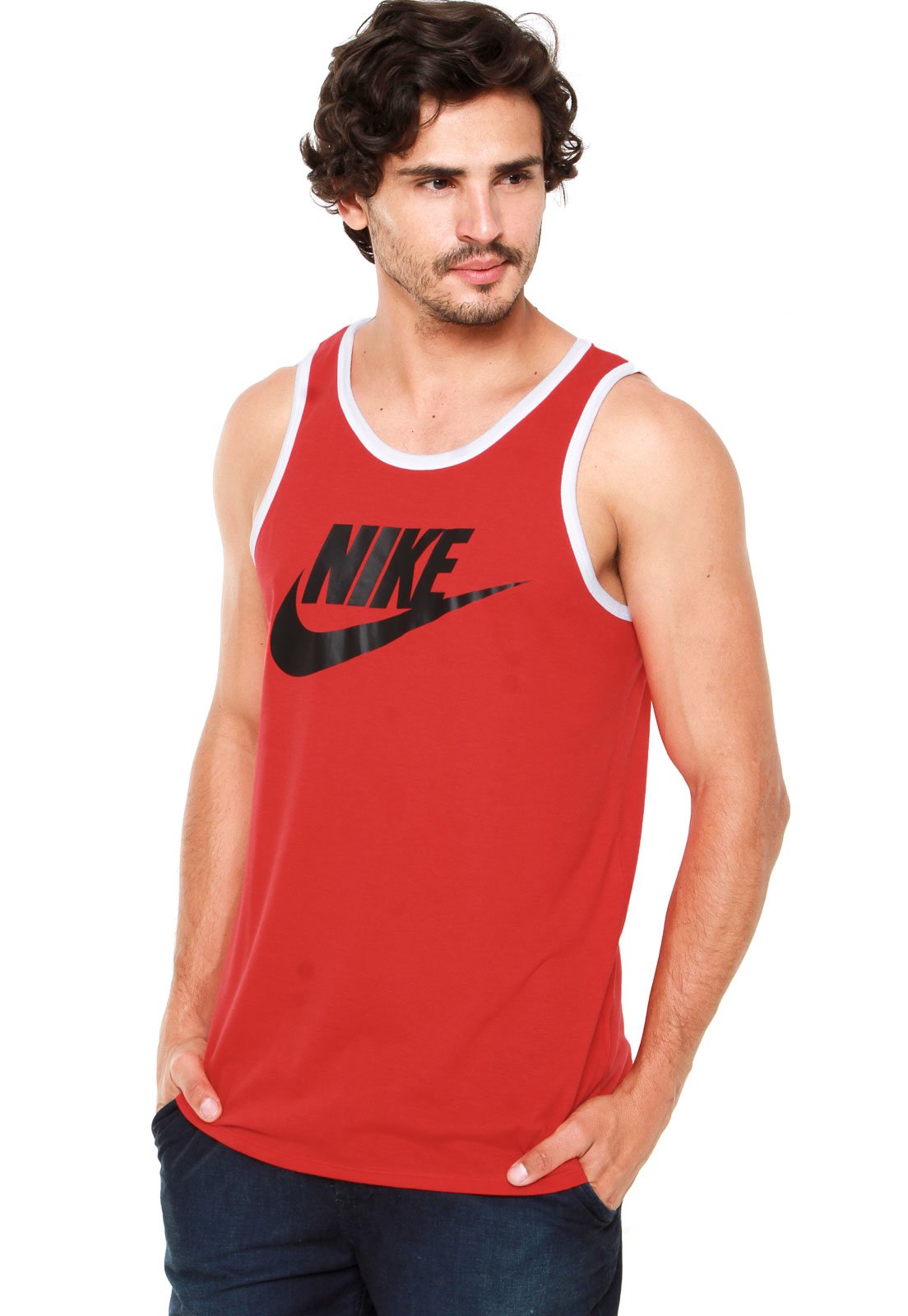 Nike Sportswear Ace logo Vermelha - Compre Agora | Dafiti Brasil