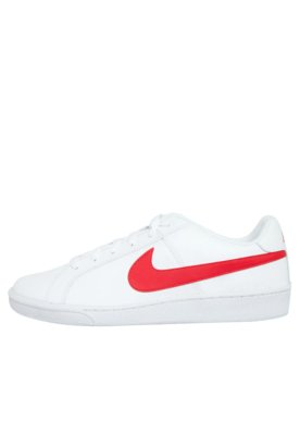 tenis nike branco de couro feminino