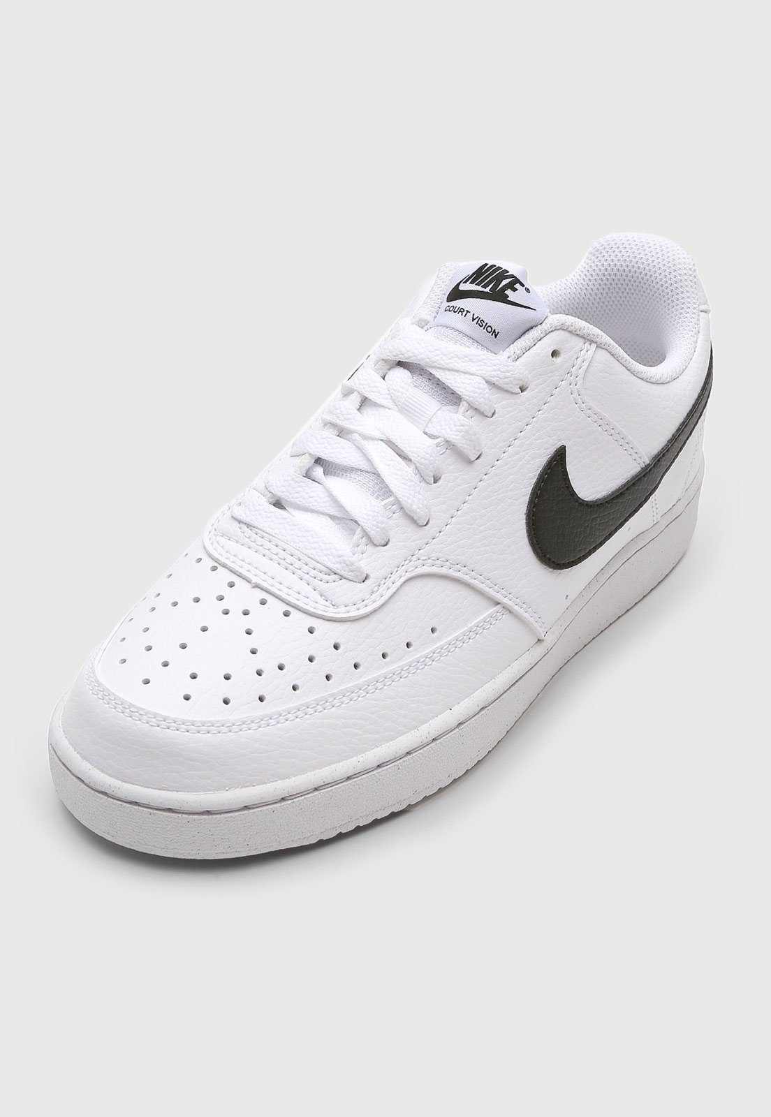 Tênis Nike Sportswear Court Vision Lo Be Branco/Preto - Compre Agora