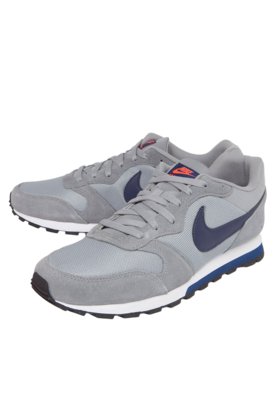 nike md runner 2 masculino cinza