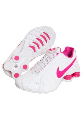 nike shox junior feminino rosa