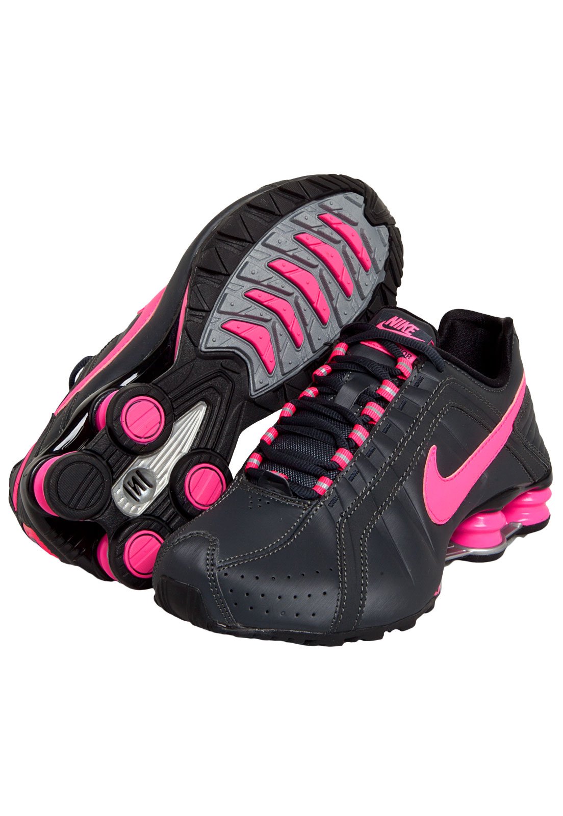 nike shox junior feminino rosa e preto nike shox junior feminino rosa e preto