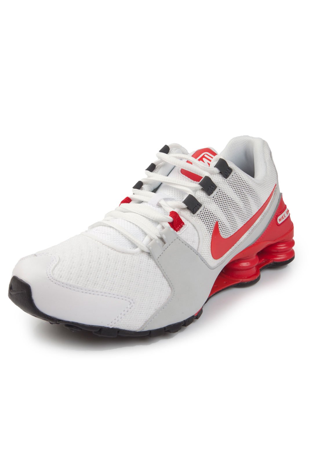 Nike shox avenue cheap branco e azul