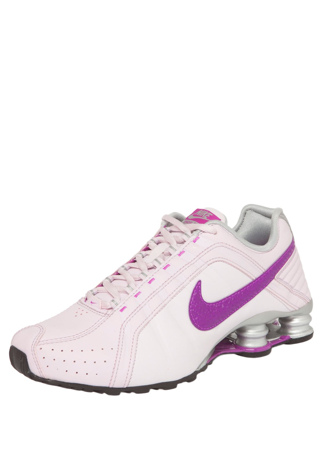 Nike shox feminino cheap rosa bebe