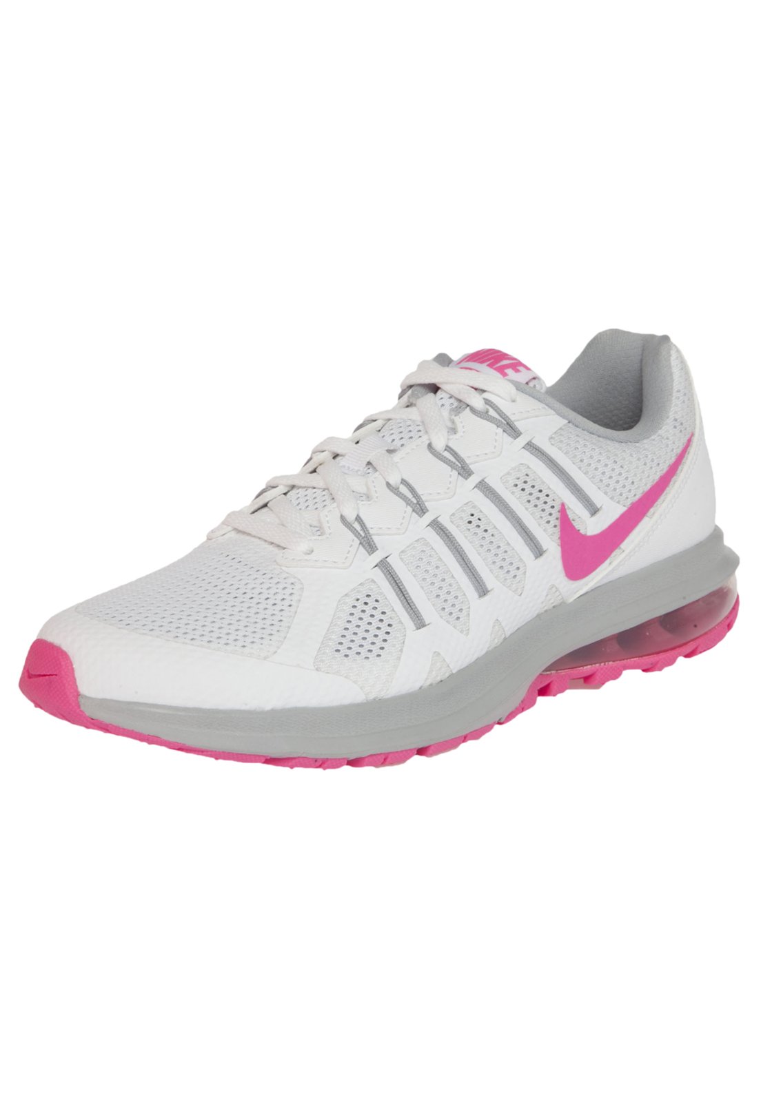 nike air branco e rosa