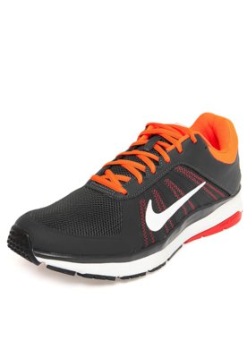 nike preto e laranja