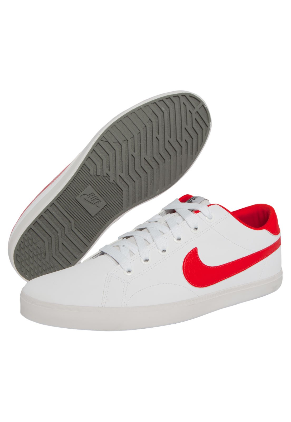 tênis nike branco e vermelho