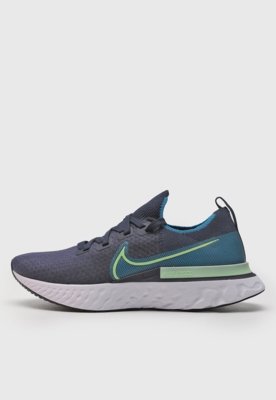 nike react flyknit azul