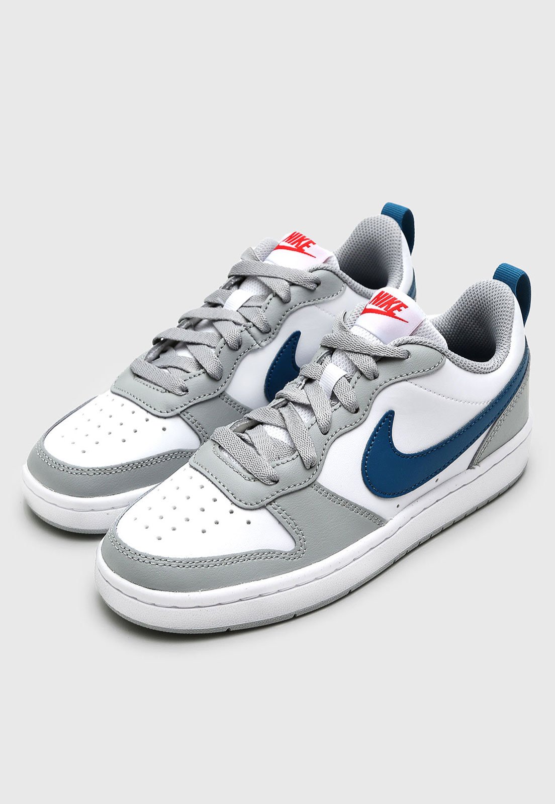 nike court borough low 2 cinza