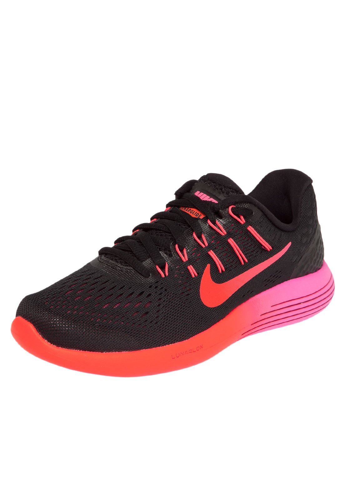 tenis nike preto com solado branco