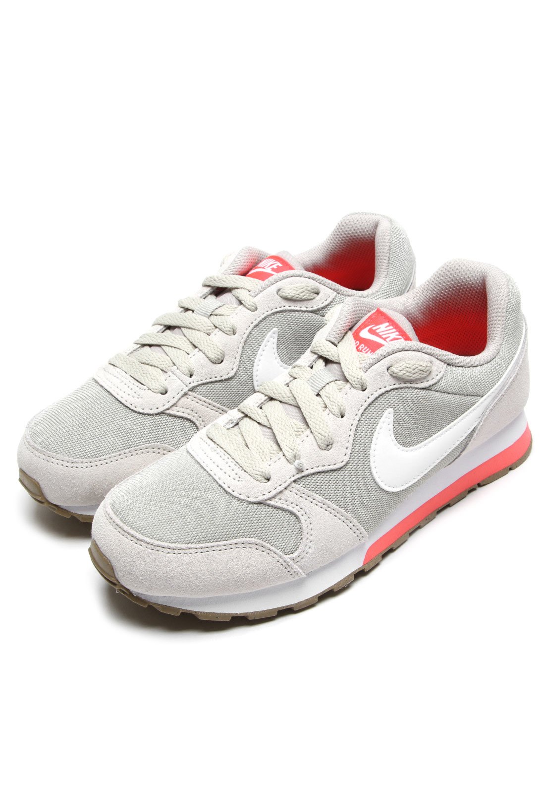 tênis nike md runner 2 infantil cinza