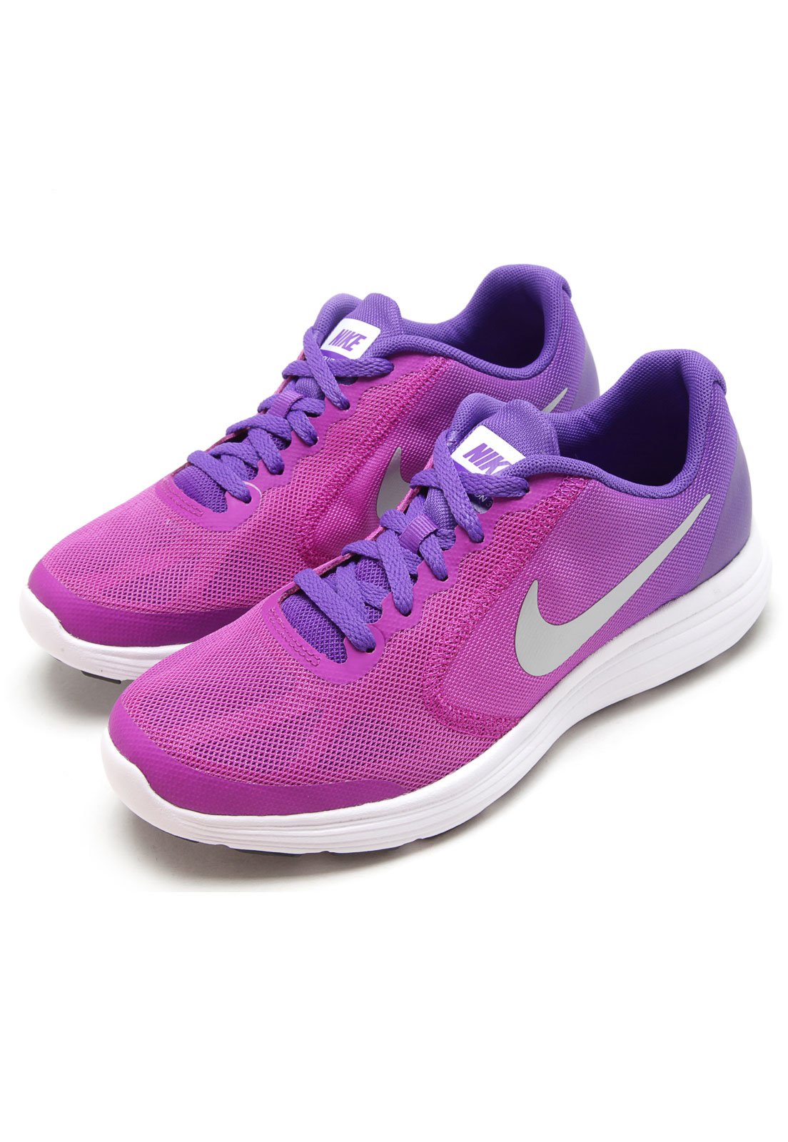 Tênis Nike Revolution 3 GS Roxo - Compre Agora