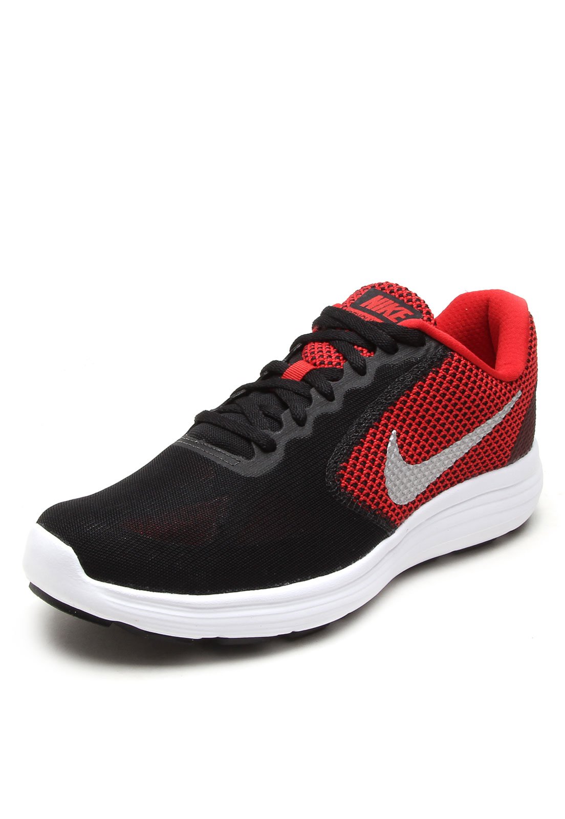 Tênis Nike Revolution 3 Vermelho/Preto - Compre Agora