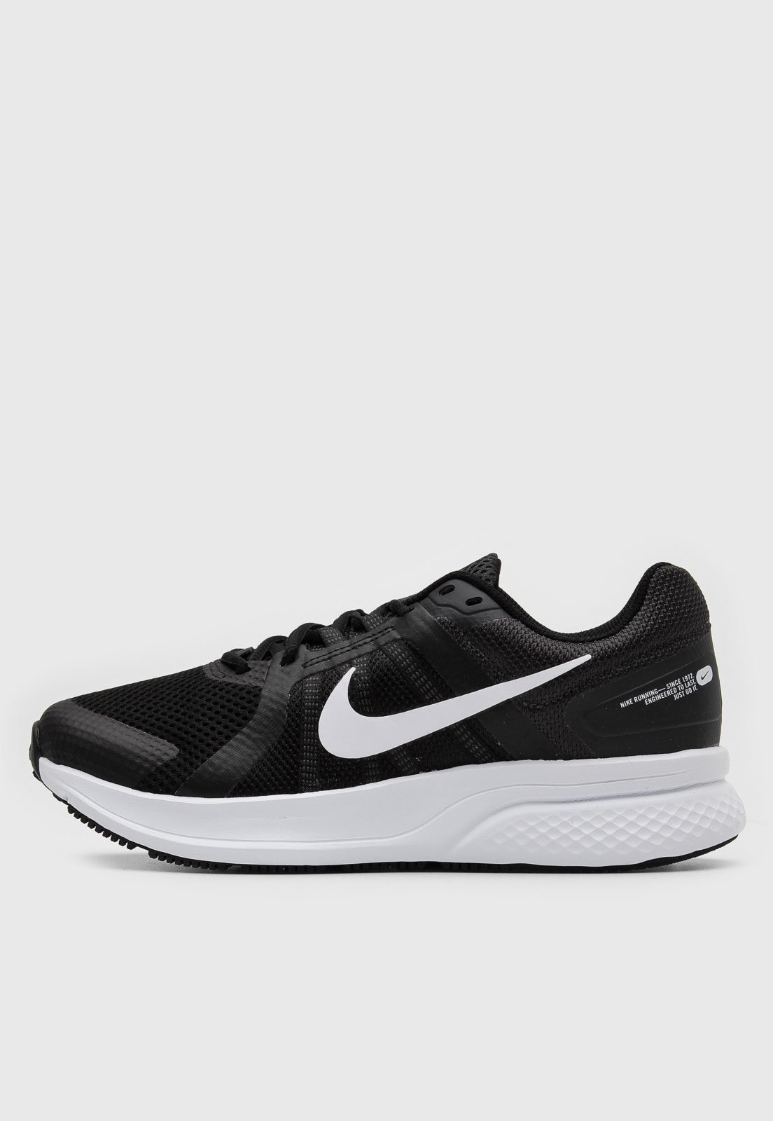 nike preto com branco feminino