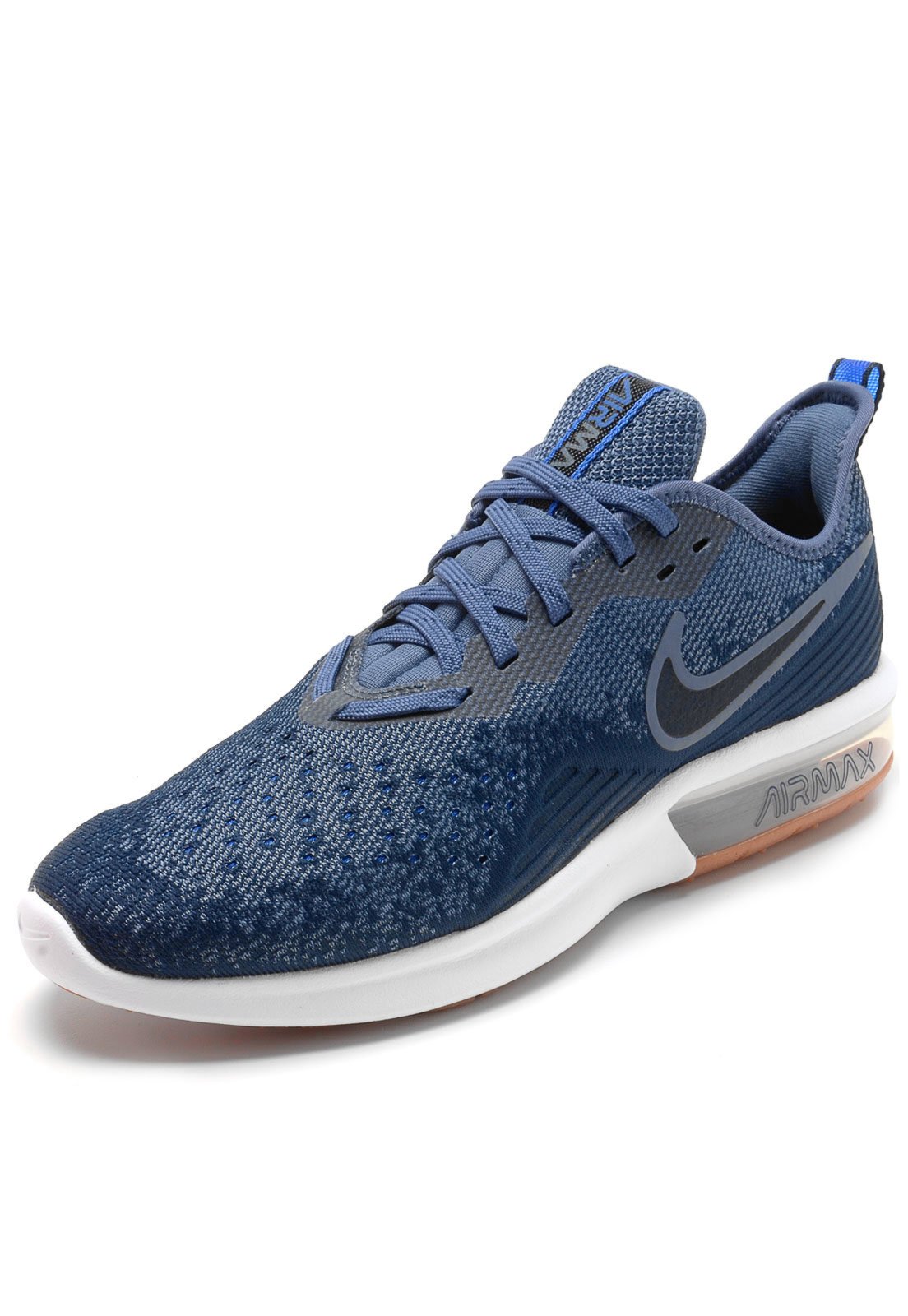 air max sequent azul
