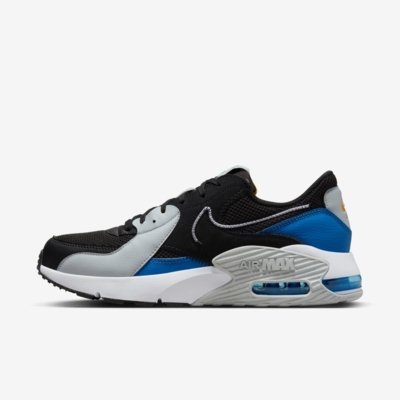 Tenis nike air max azul hot sale e preto