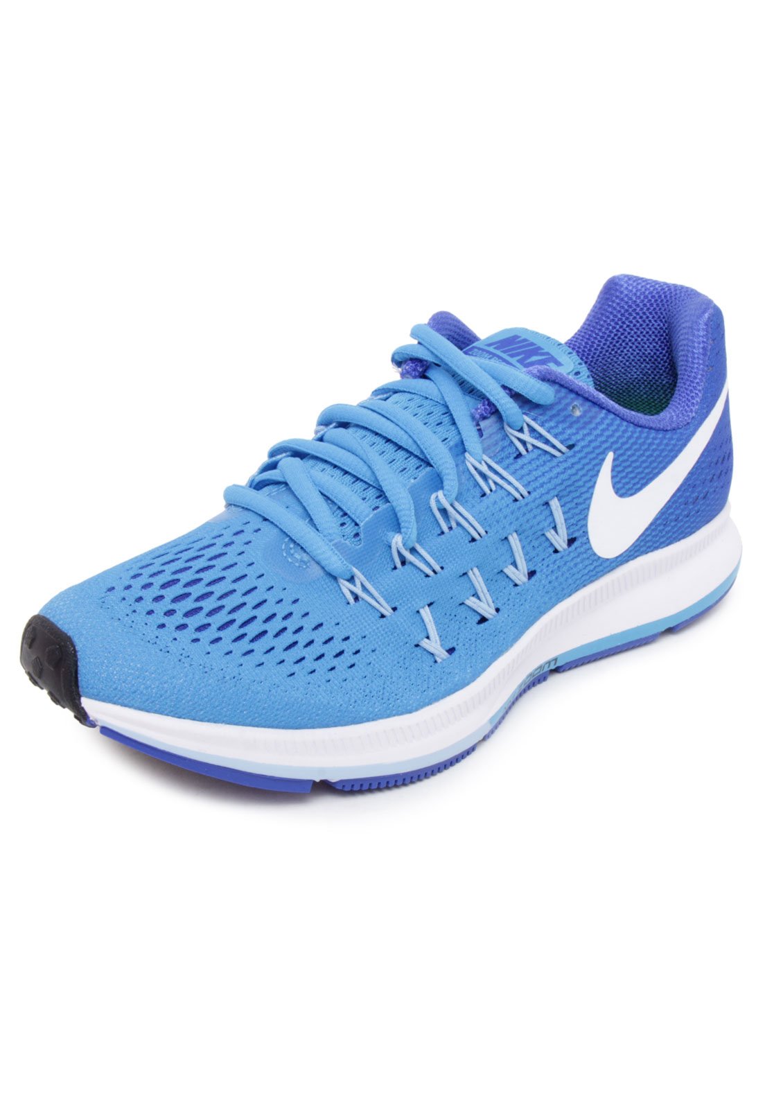 Nike 1 pegasus 33 blue sales running shoes