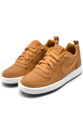 Nike cheap couro caramelo