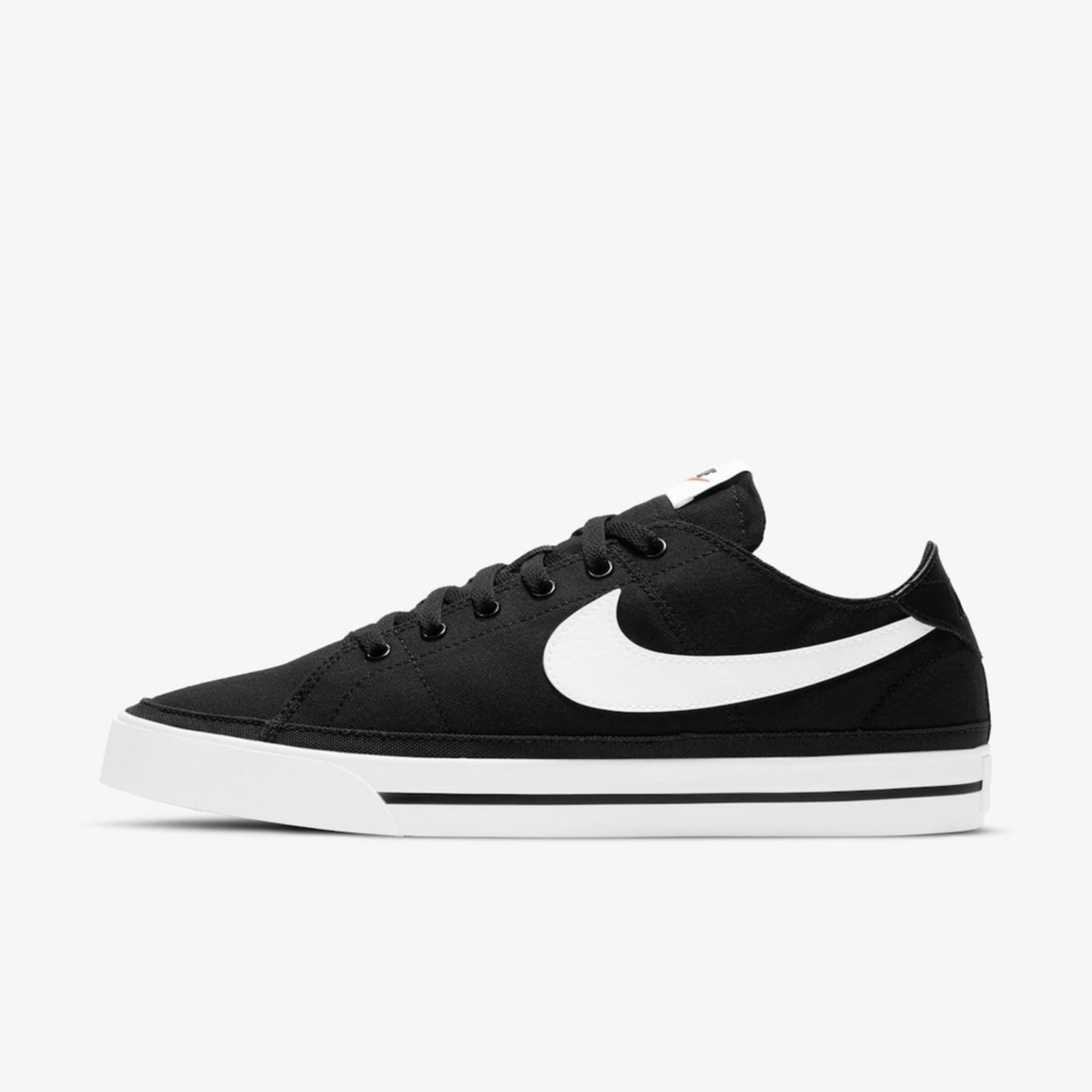 Tênis Nike Court Legacy Canvas Preto - Compre Agora | Kanui Brasil