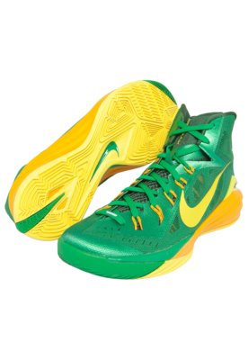 Tenis nike 2025 verde e amarelo