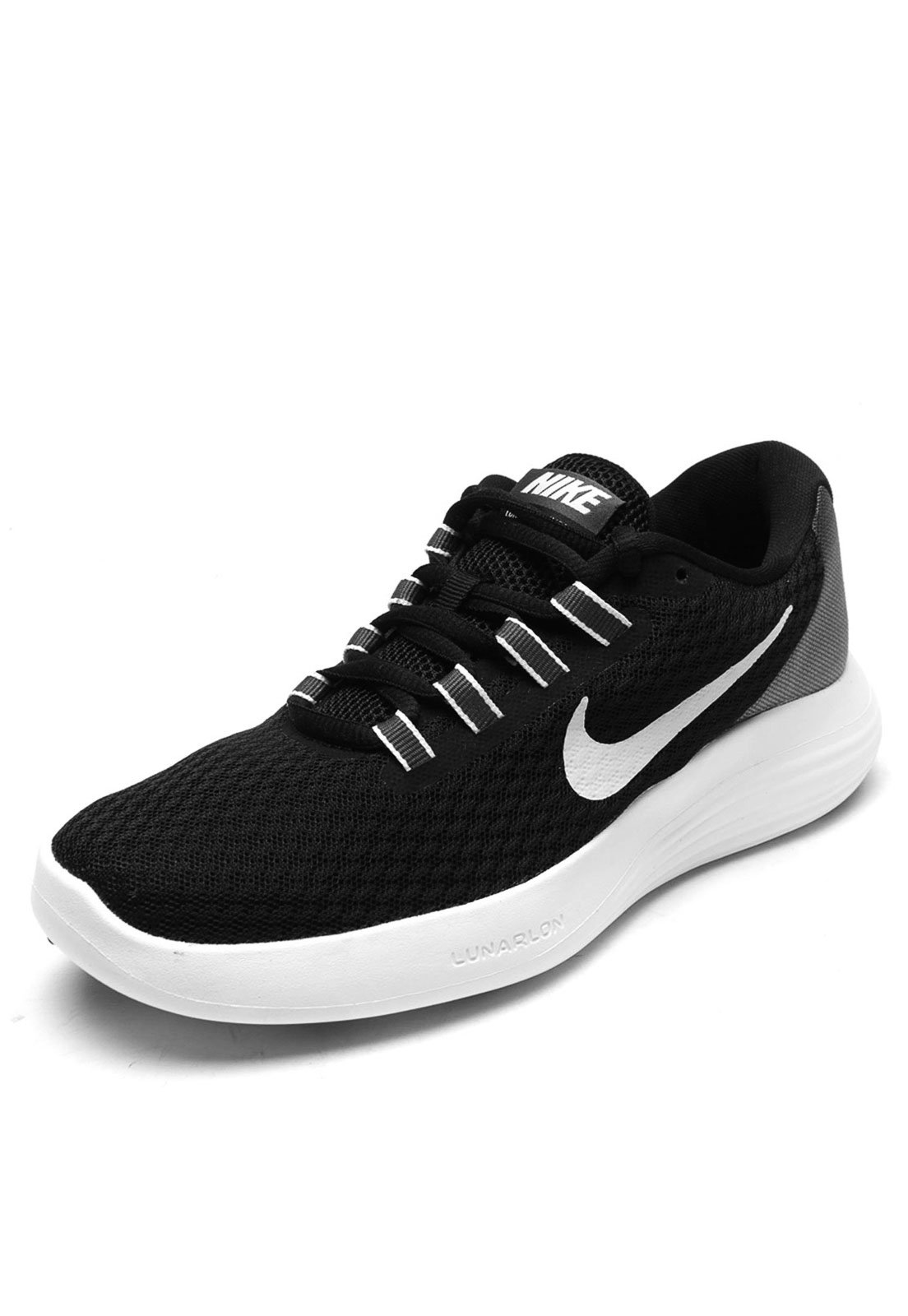 Nike lunarlon hot sale black