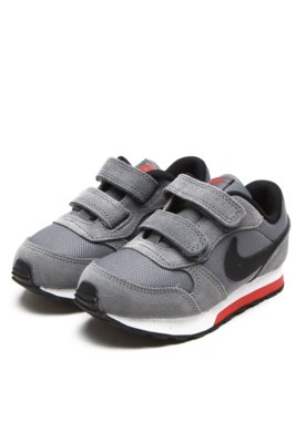 Tenis nike md runner clearance cinza