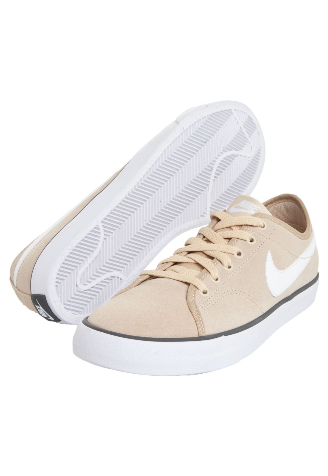 T nis Nike Primo Court Leather Bege Compre Agora Dafiti Brasil